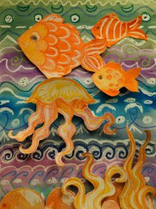 3D Watercolor Fish