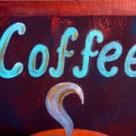 Coffee and Tea Acrylic Painting