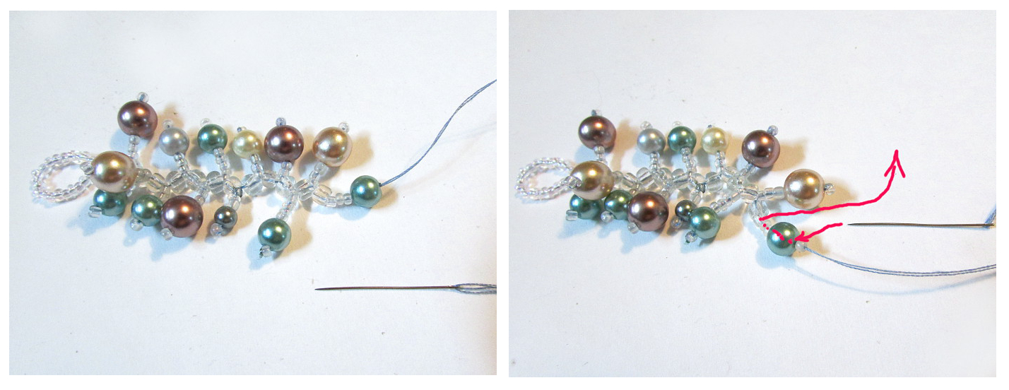 DIY: Ribbon Pearl Bracelet tutorial