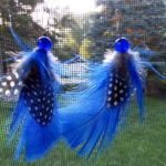 How to make feather earrings