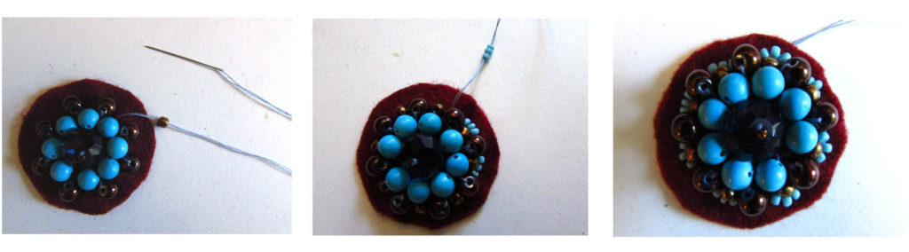 Beaded Felt Pins Tutorial - Happy Family Art