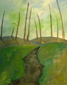 How To Paint A Forest In Acrylic Paint