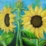How To Draw Sunflowers Learn To Draw