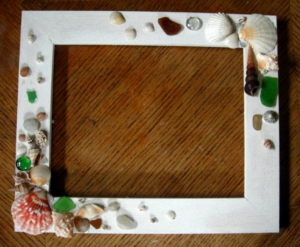 Seashell Picture Frame Tutorial