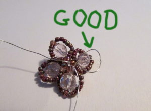 Bead And Wire Cherry Blossom Necklace Instructions