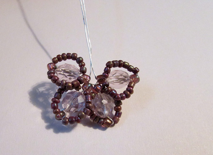 Bead And Wire Cherry Blossom Necklace Instructions