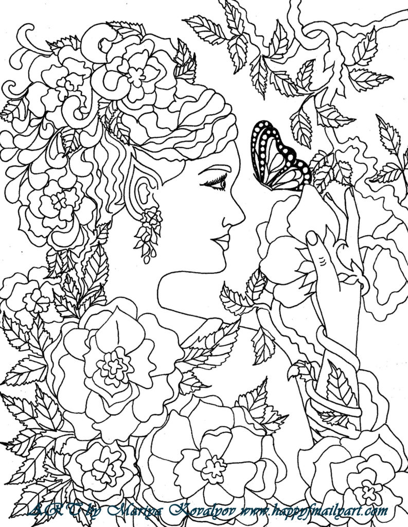 Fairy Coloring Pages