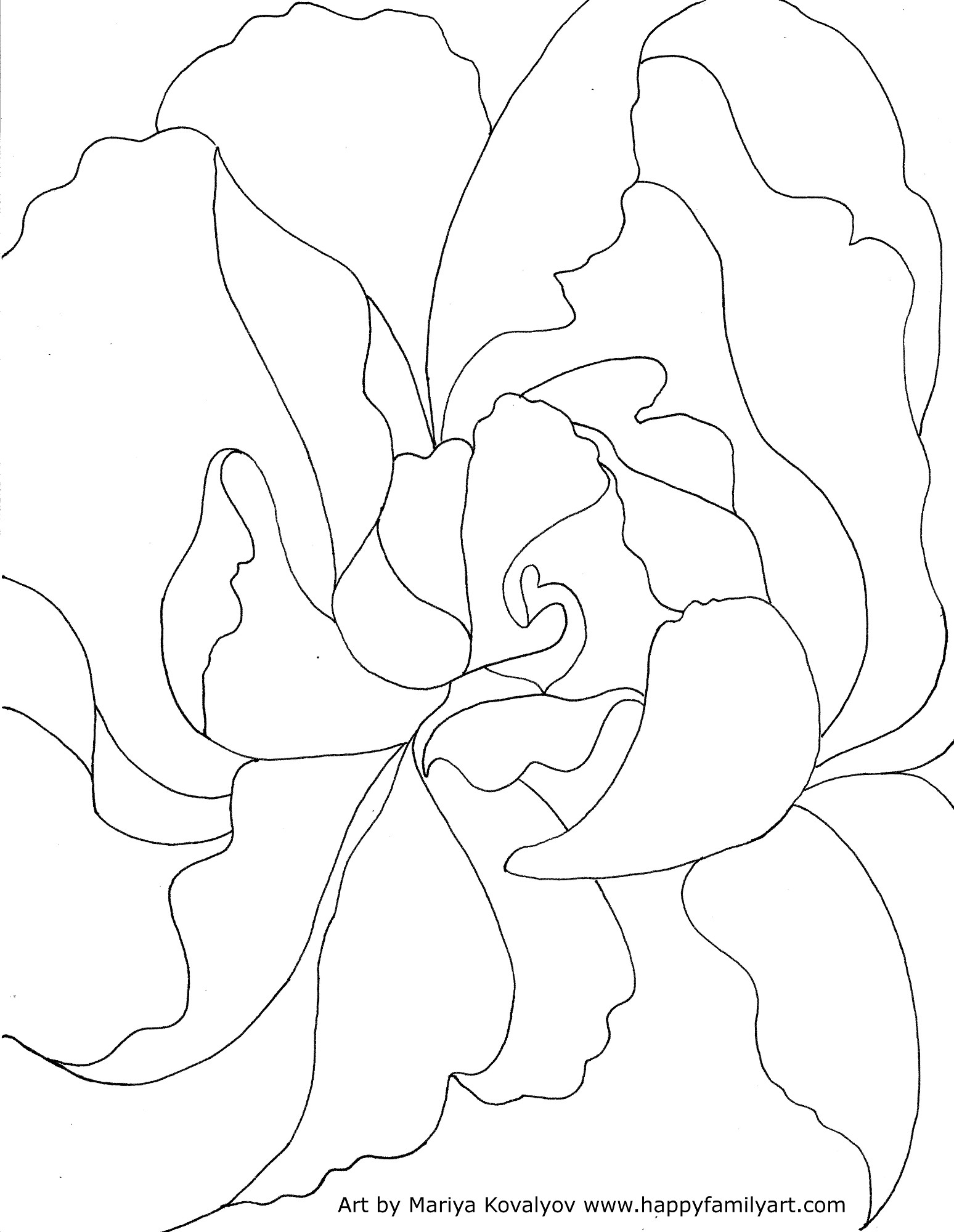 The Spinsterhood Diaries: Sunday Fun: Art Supplies Coloring Page