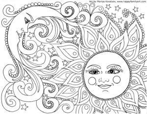 Happy Family Art Original And Fun Coloring Pages