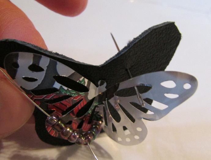 Recycled Aluminum Can Butterfly Jewelry