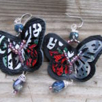 Recycled Aluminum Can Butterfly Jewelry