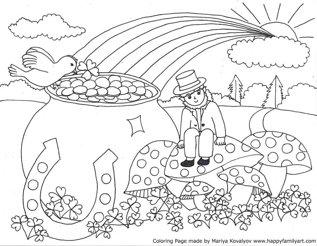 St. Patrick's Day Coloring Pages