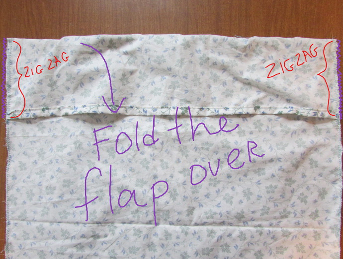 How To Sew A Pillowcase