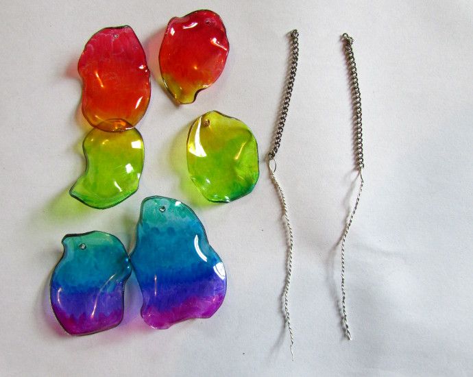 DIY 2 Easy Earrings  Recycle Plastic Bottle Into Earrings Tutorial 