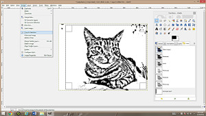 Making Coloring Pages From Photographs Using Gimp - Happy Family Art
