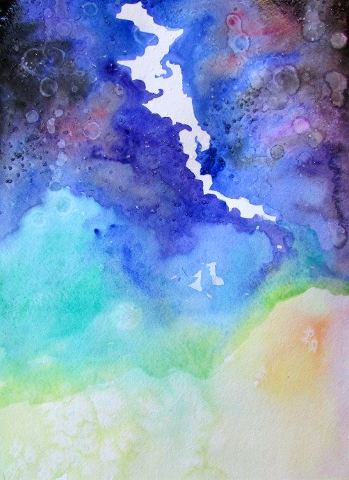 Fun Watercolor Galaxy And Space Paintings