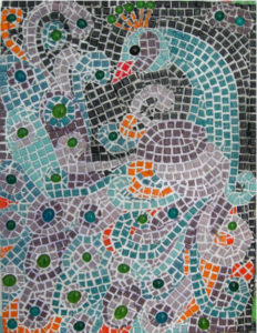 Recycled Mosaic Tiles Art Lesson