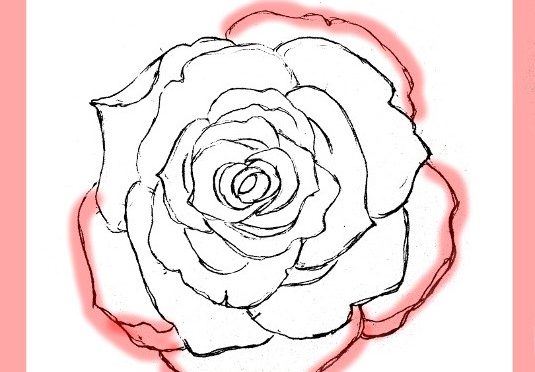 How To Draw Roses