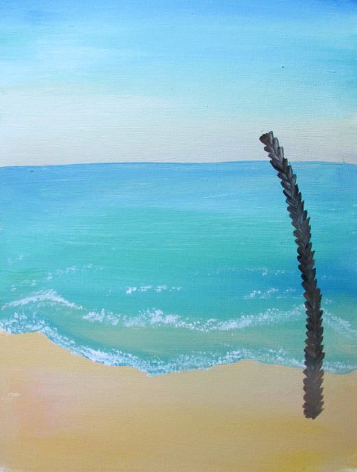 How To Paint A Tropical Beach Happy Family Art - How To Paint A Sandy Beach