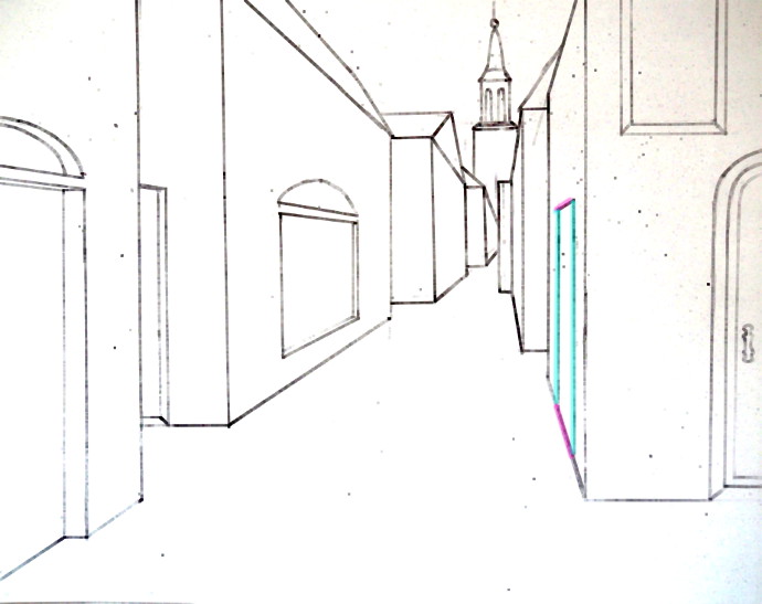 How to Draw an Easy City in One-Point Perspective - Really Easy Drawing  Tutorial