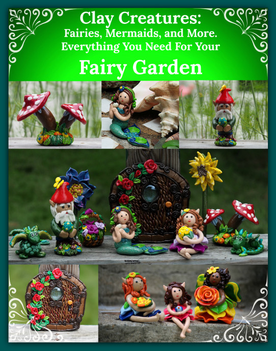 Clay Fairy Garden Creations