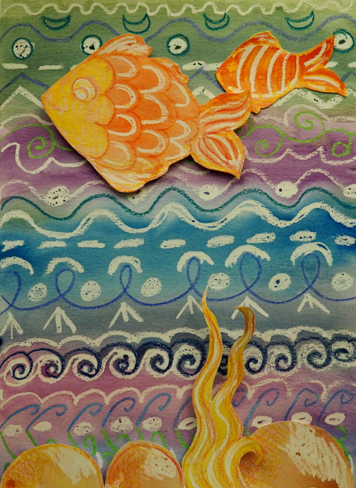 3D Watercolor Fish 