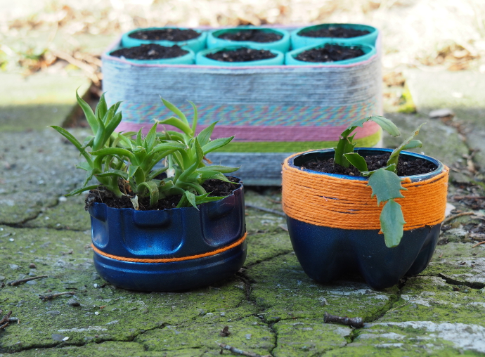 How to Make A Crafty Recycled Garden