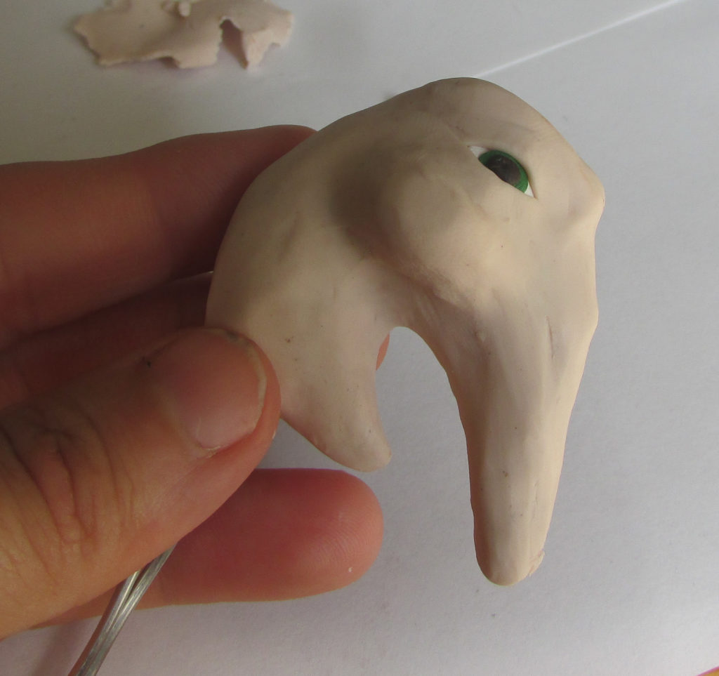 Making a sculpey eye