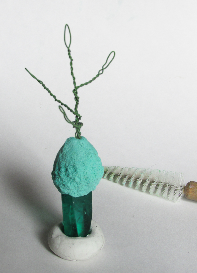 Polymer Clay and Crystal Magical Tree 