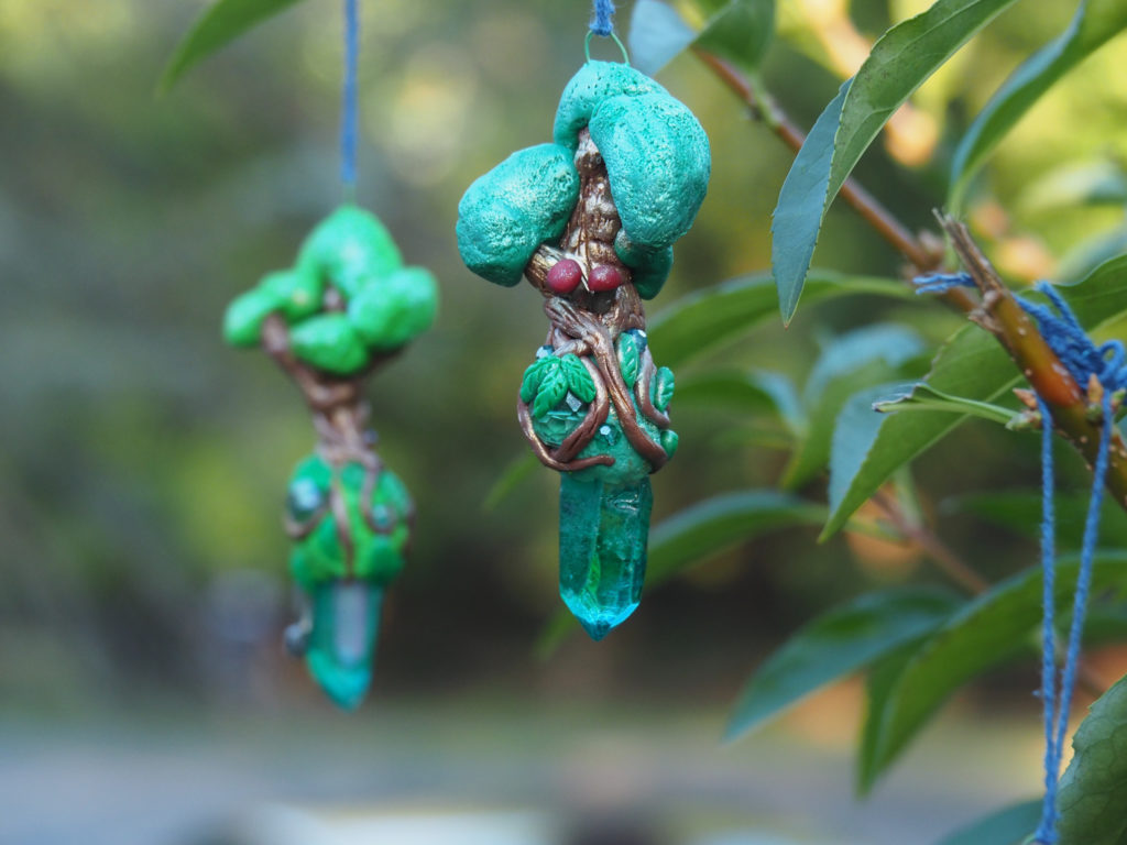 Polymer Clay Magical Tree Crystal